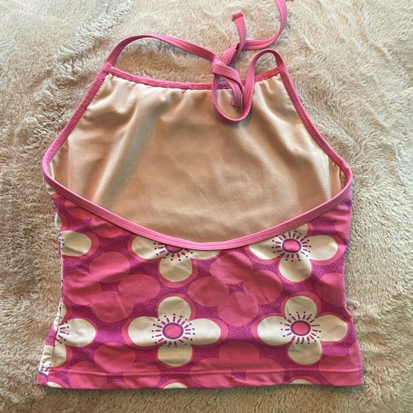 Tea girls three piece swim suit. Bikini and rash guard size 12. - Picture 6 of 9